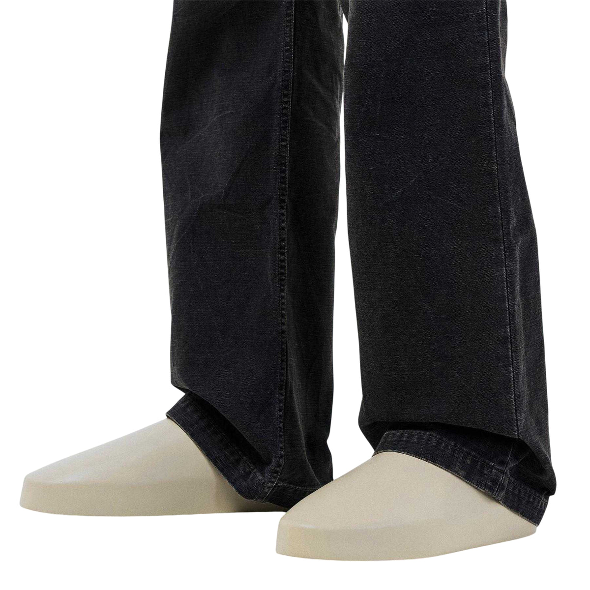 Bone - Pack Shot - Fear of God Mens Minimalist Backless Flat Mules