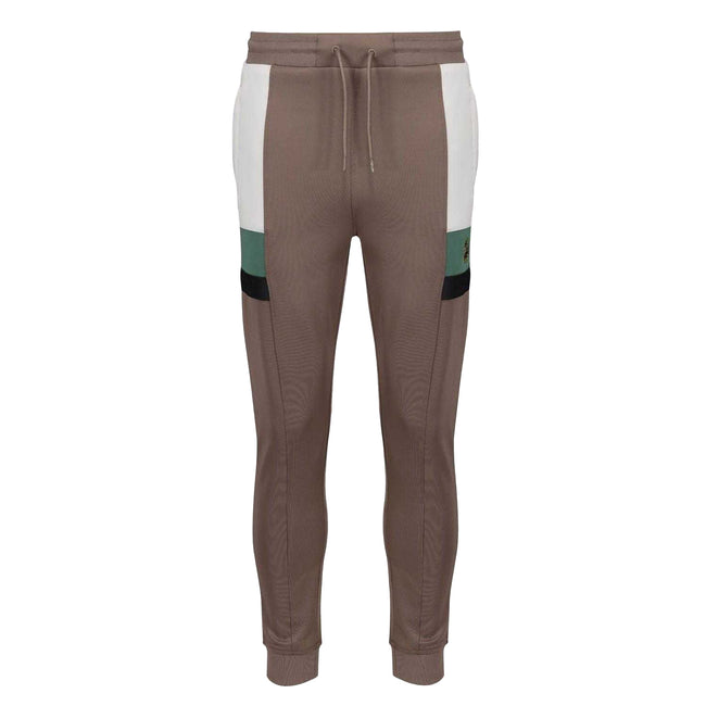 Brown - Front - Luke 1977 Mens Cosmos Jogging Bottoms