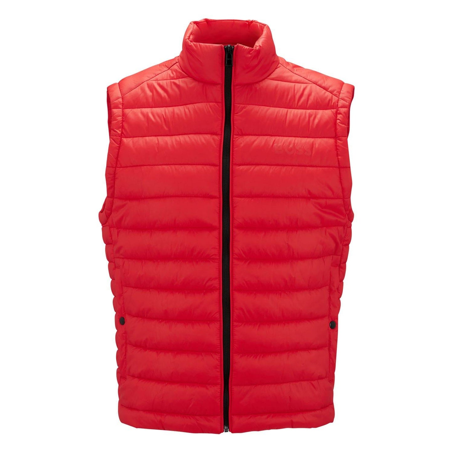 Red - Front - Boss Mens Calano Gilet