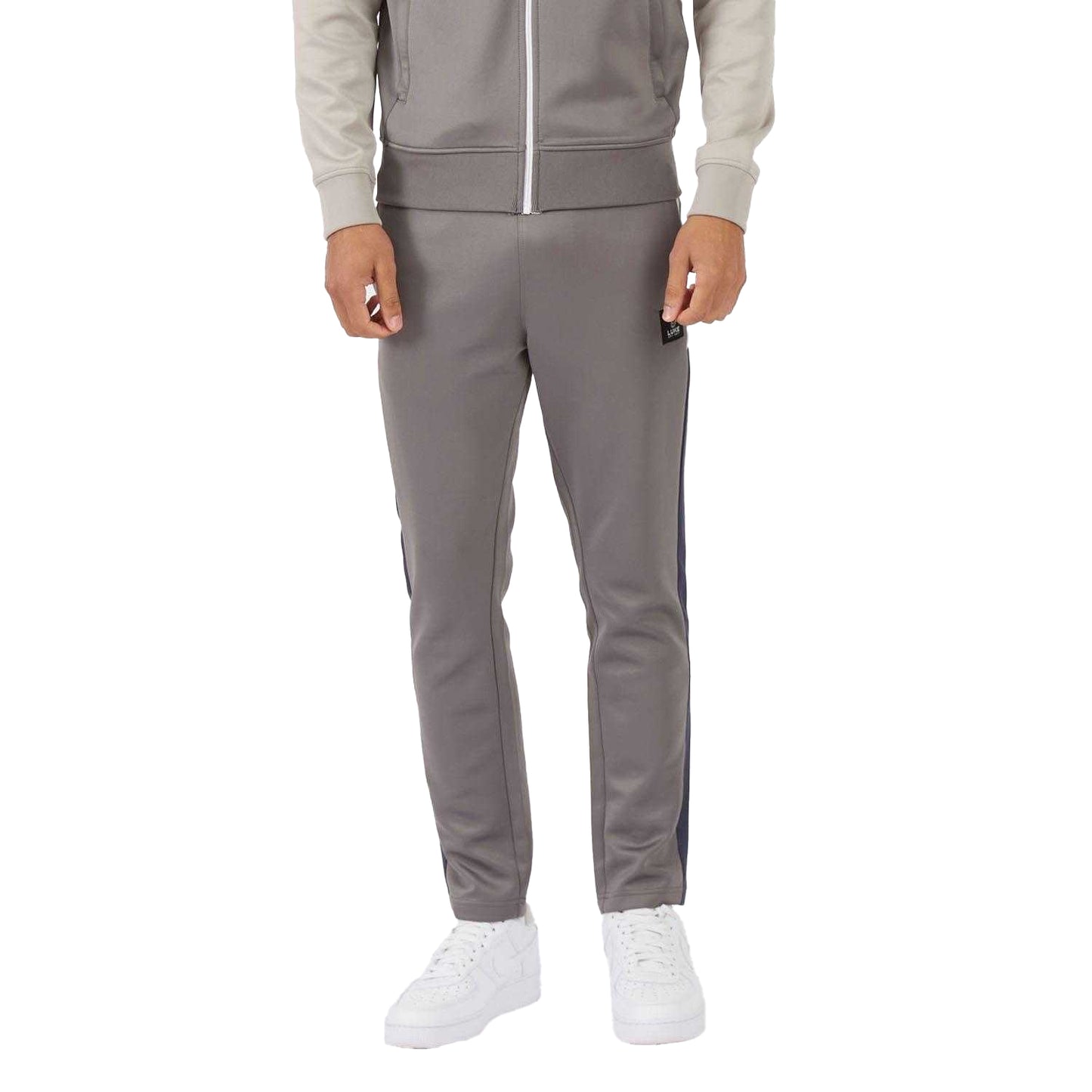 Grey - Front - Luke 1977 Mens Repeat Jogging Bottoms