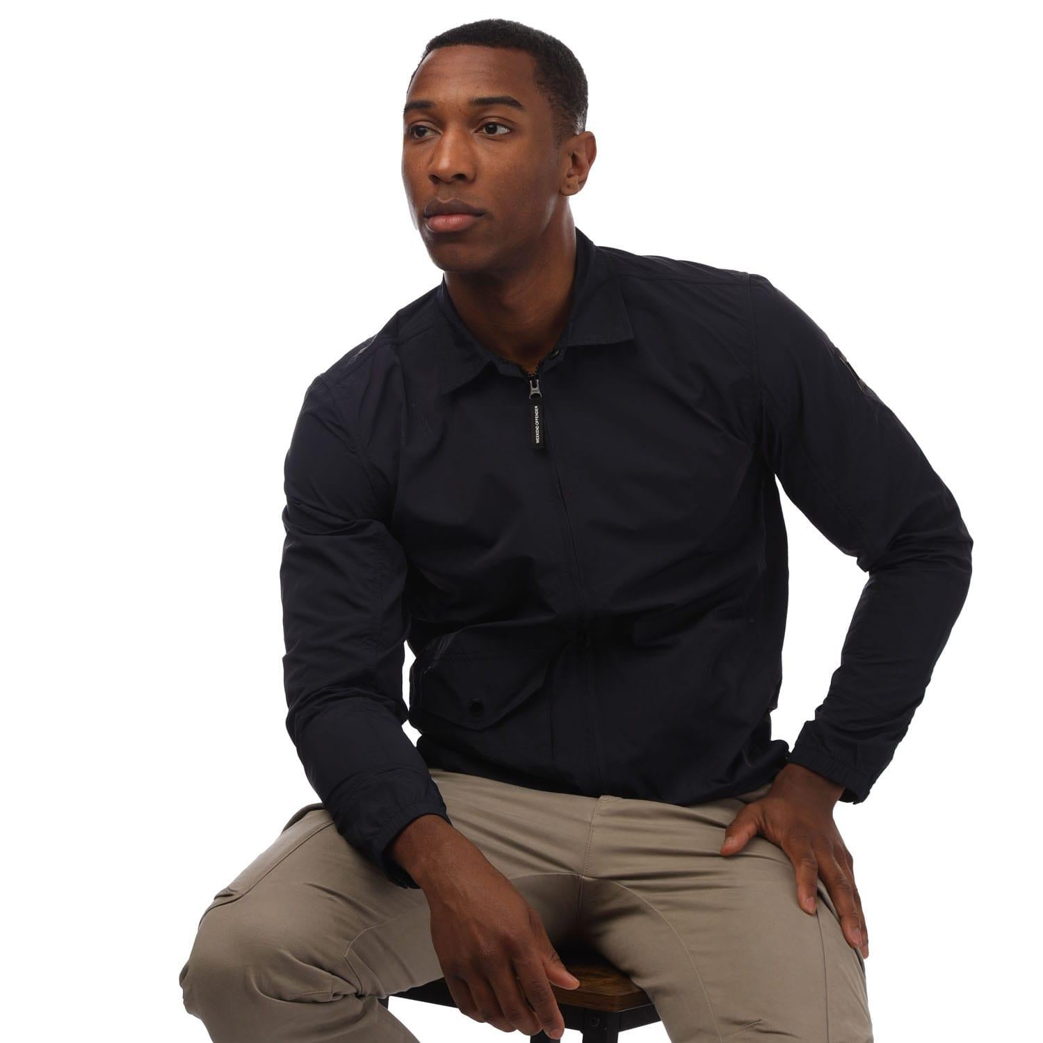 Navy - Lifestyle - Weekend Offender Mens Granville Overshirt