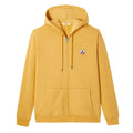 Yellow - Back - Jott Mens Mexico Full Zip Hoodie