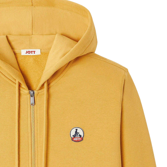 Yellow - Lifestyle - Jott Mens Mexico Full Zip Hoodie