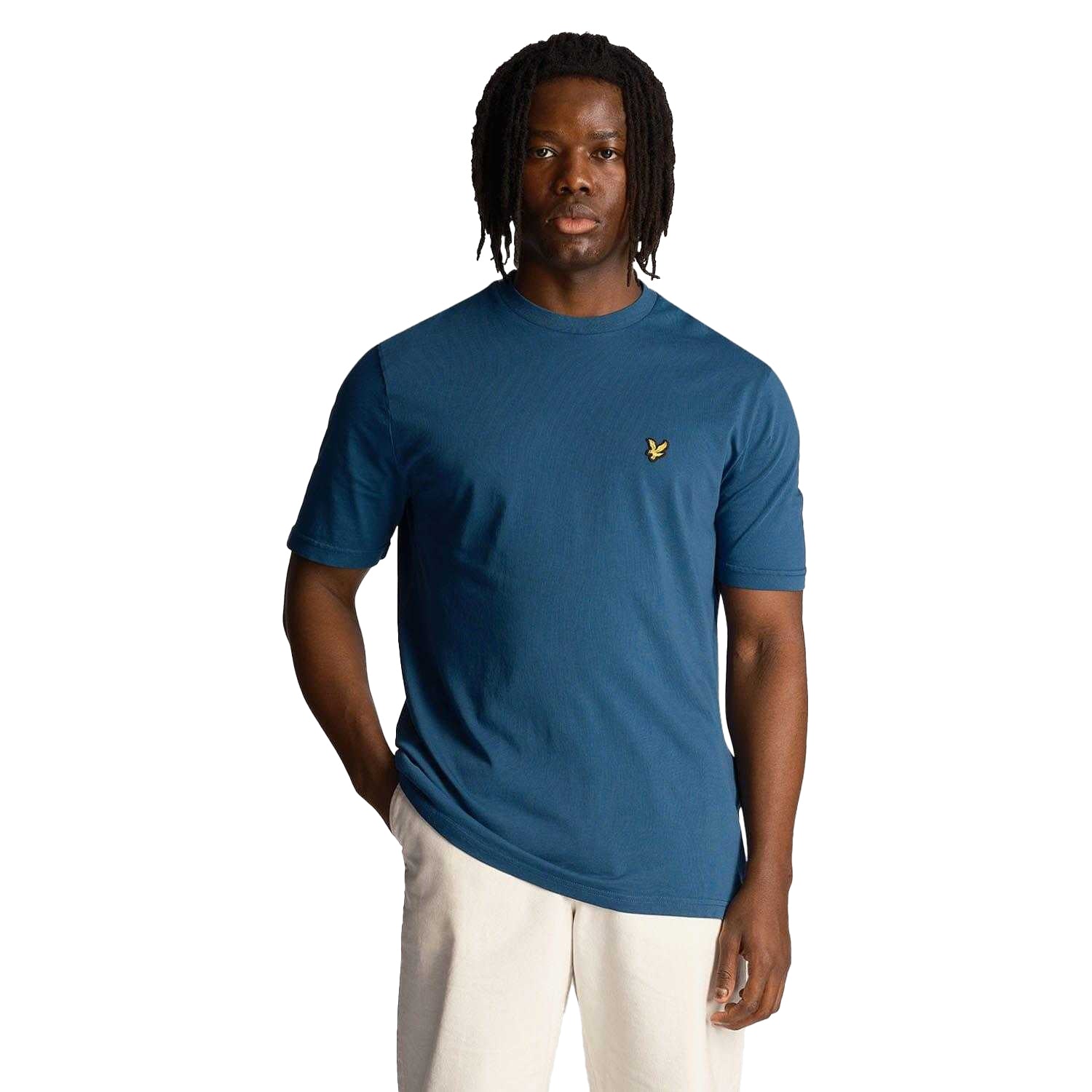 Navy - Lifestyle - Lyle & Scott Mens Washed T-Shirt