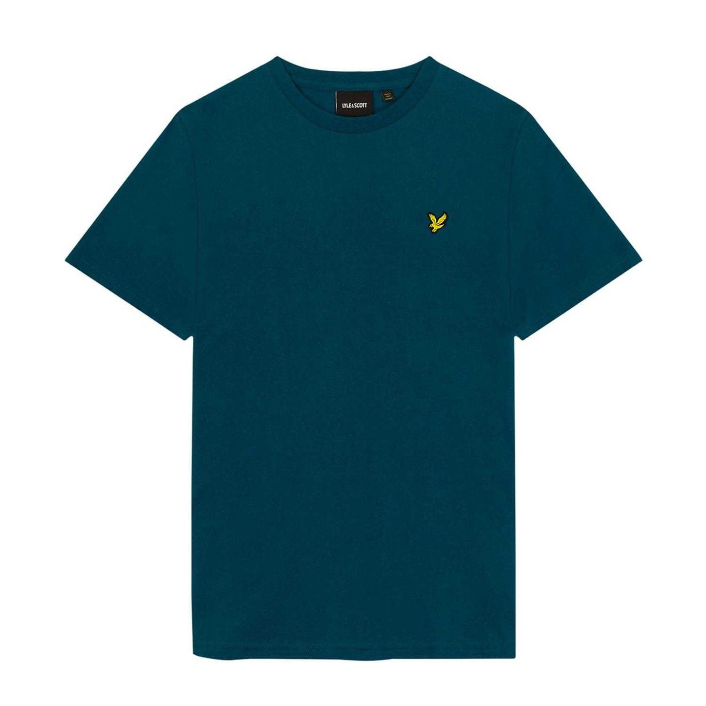 Navy - Front - Lyle & Scott Mens Washed T-Shirt