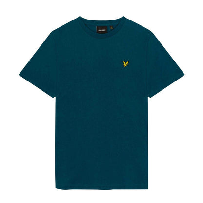 Navy - Front - Lyle & Scott Mens Washed T-Shirt