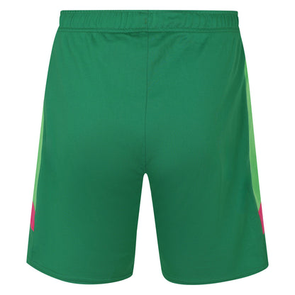 Green - Side - Umbro Mens Goalkeeper Shorts