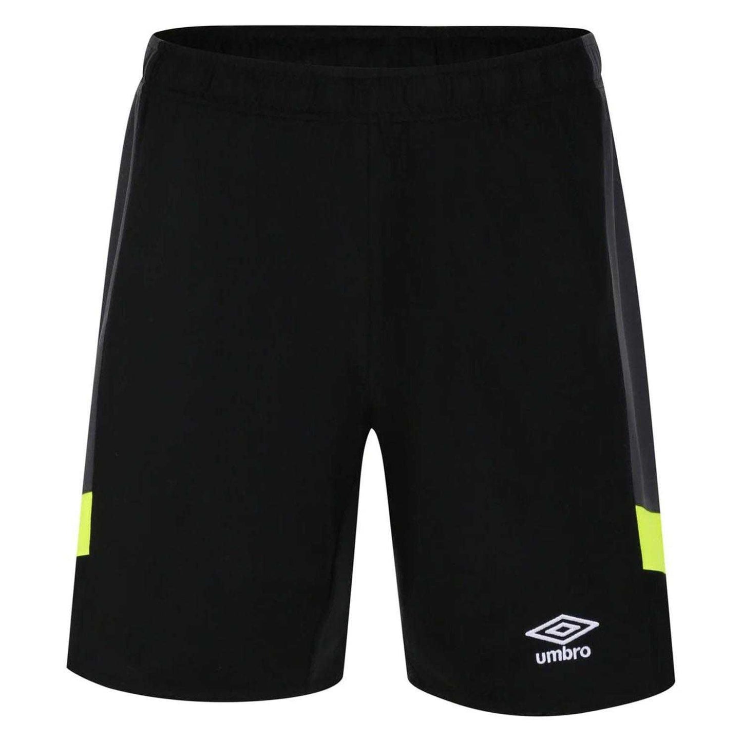 Black-Yellow - Front - Umbro Mens Goalkeeper Shorts