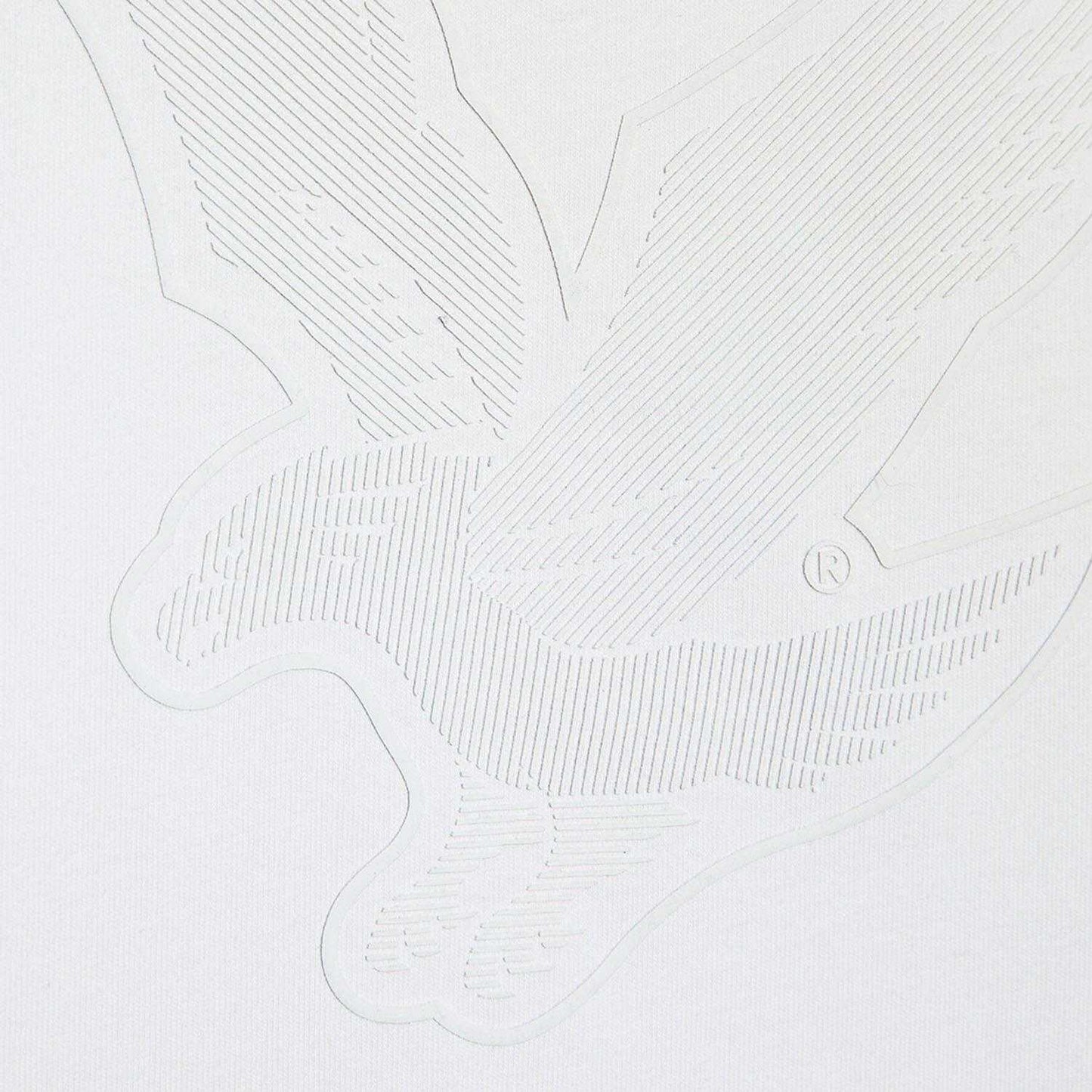 White - Lifestyle - Lyle & Scott Childrens-Kids Graphic Logo T-Shirt