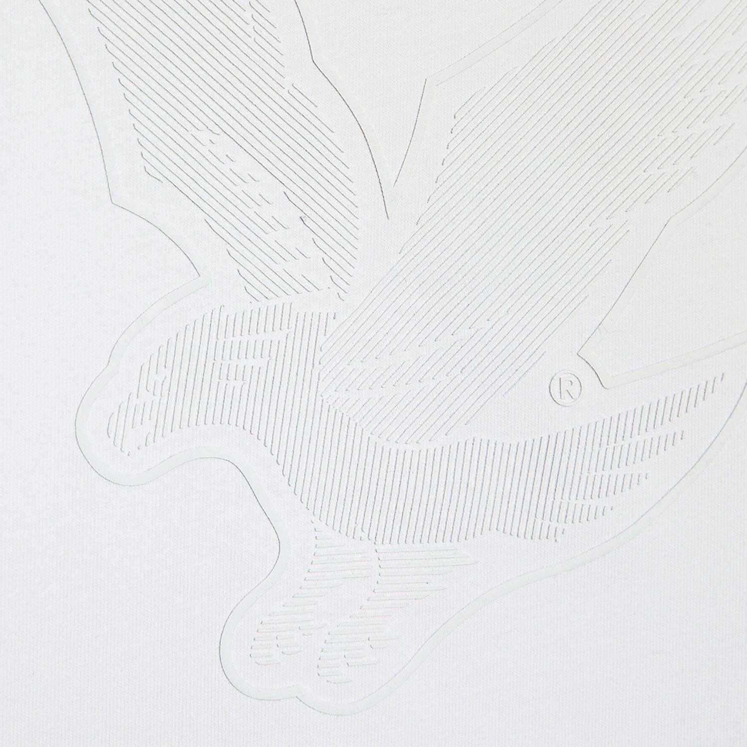 White - Lifestyle - Lyle & Scott Childrens-Kids Graphic Logo T-Shirt