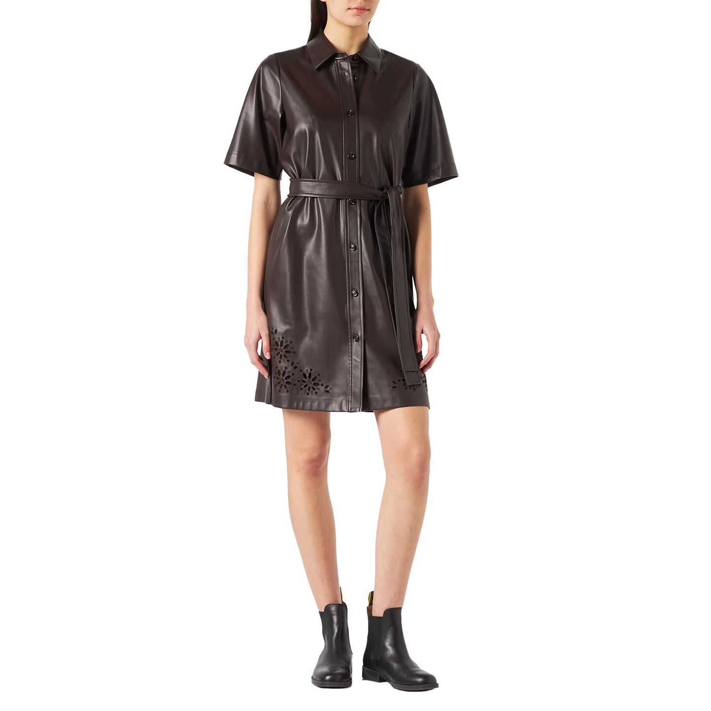 Brown - Lifestyle - Boss Womens-Ladies C_Dalelu Dress