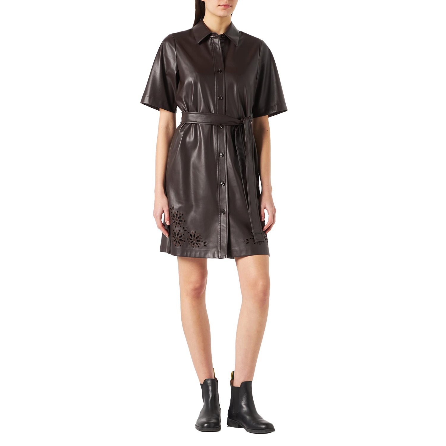 Brown - Lifestyle - Boss Womens-Ladies C_Dalelu Dress