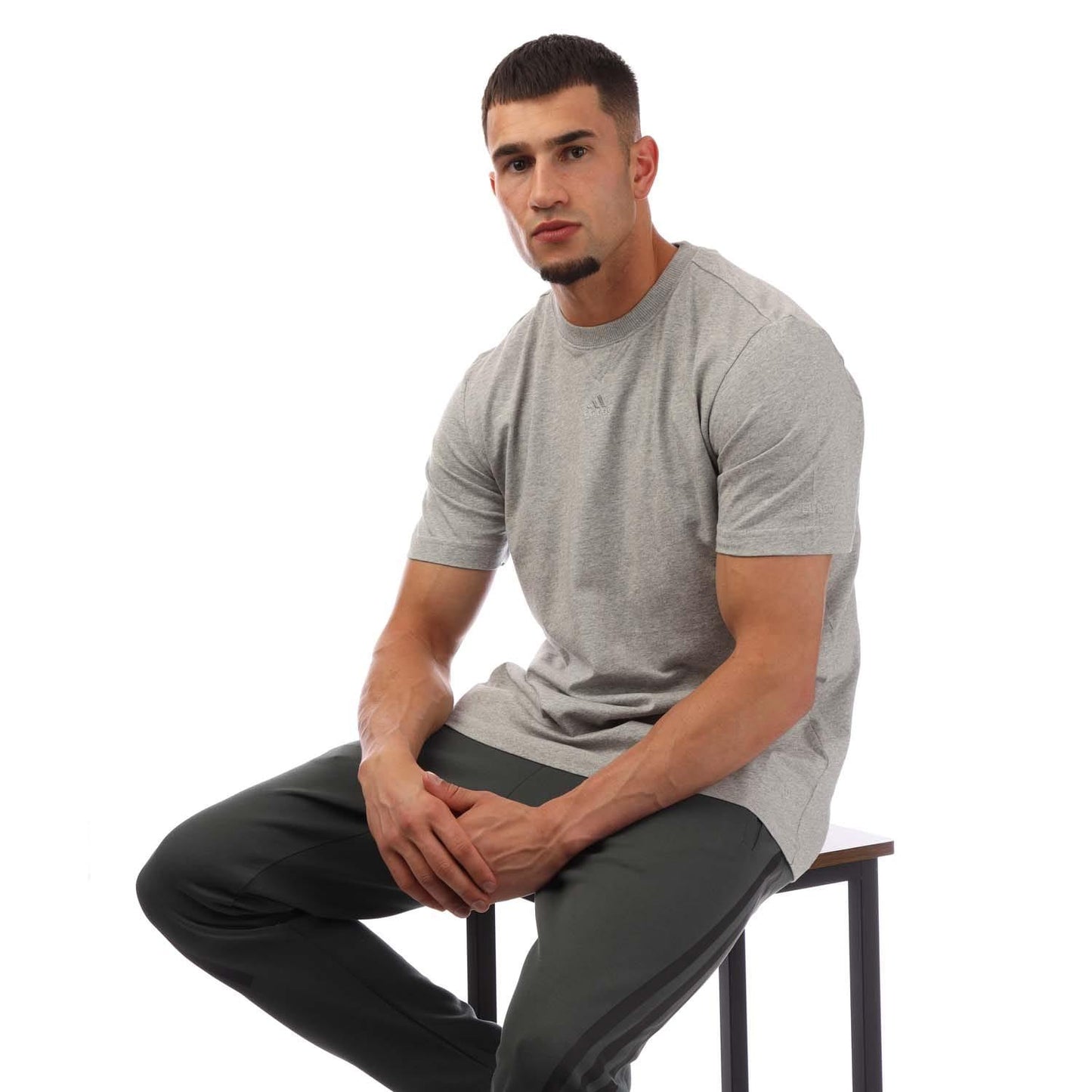 Grey Heather - Lifestyle - Adidas Mens All SZN T-Shirt