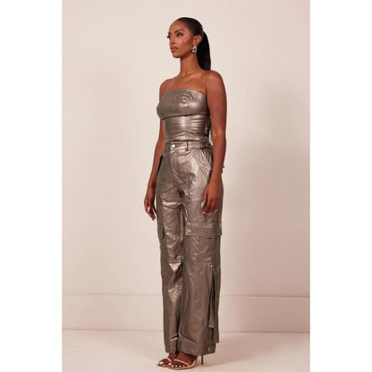 Bronze - Lifestyle - Mars The Label Womens Zeda Cargo Trousers
