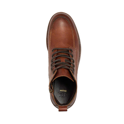 Brown - Lifestyle - Dune London Mens Coburn Leather Chukka Boots
