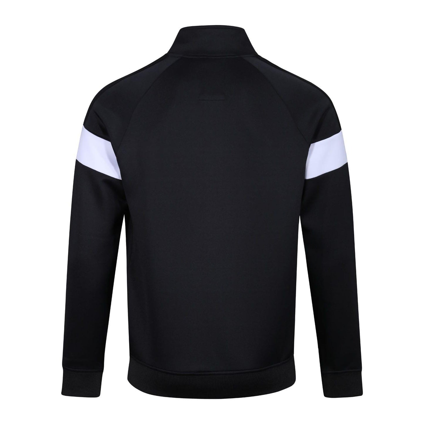 Grey - Back - Luke 1977 Mens Zurich Funnel Neck Sweatshirt