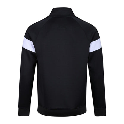 Grey - Back - Luke 1977 Mens Zurich Funnel Neck Sweatshirt