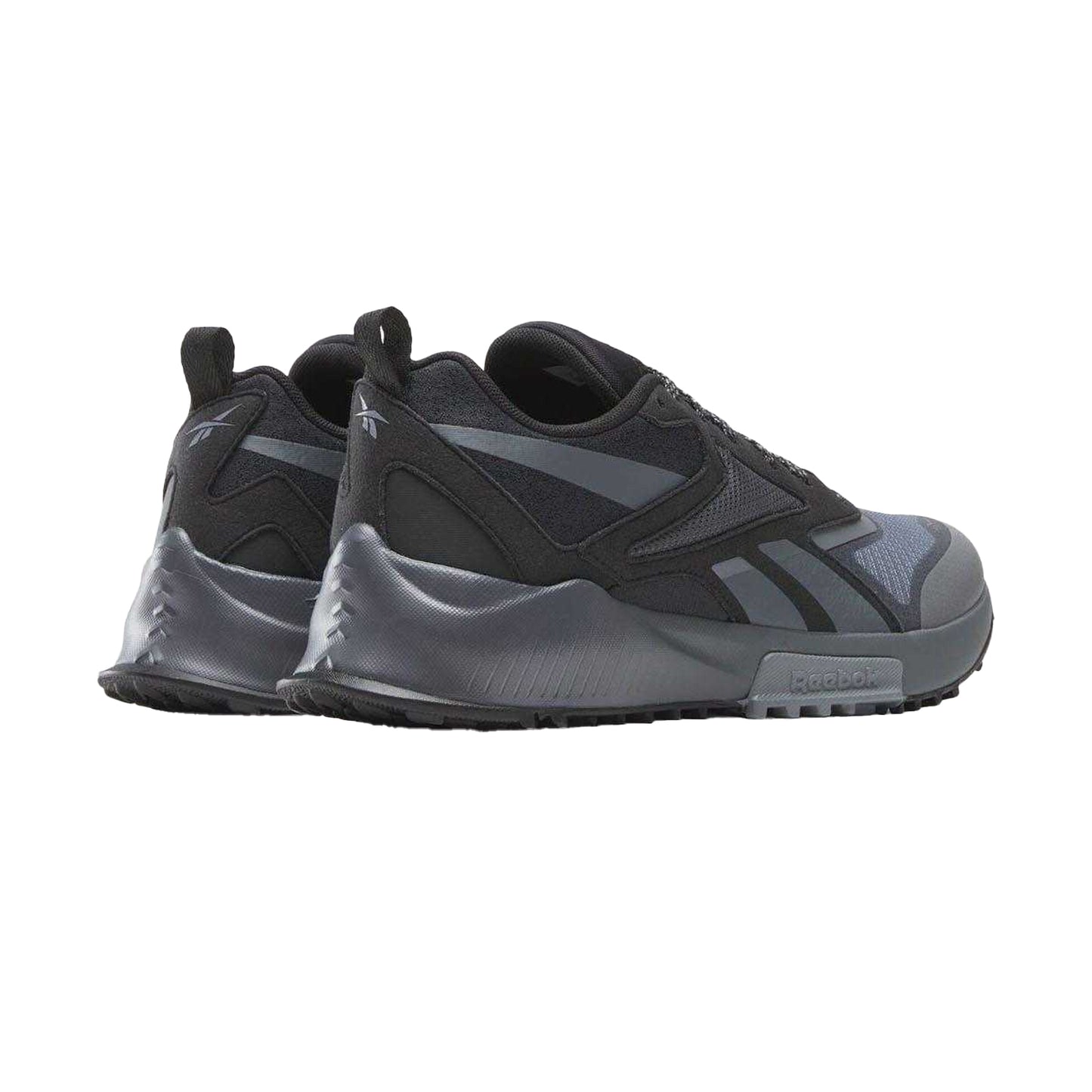 Black-Purple - Front - Reebok Unisex Adult Lavante Trail 2 Trainers