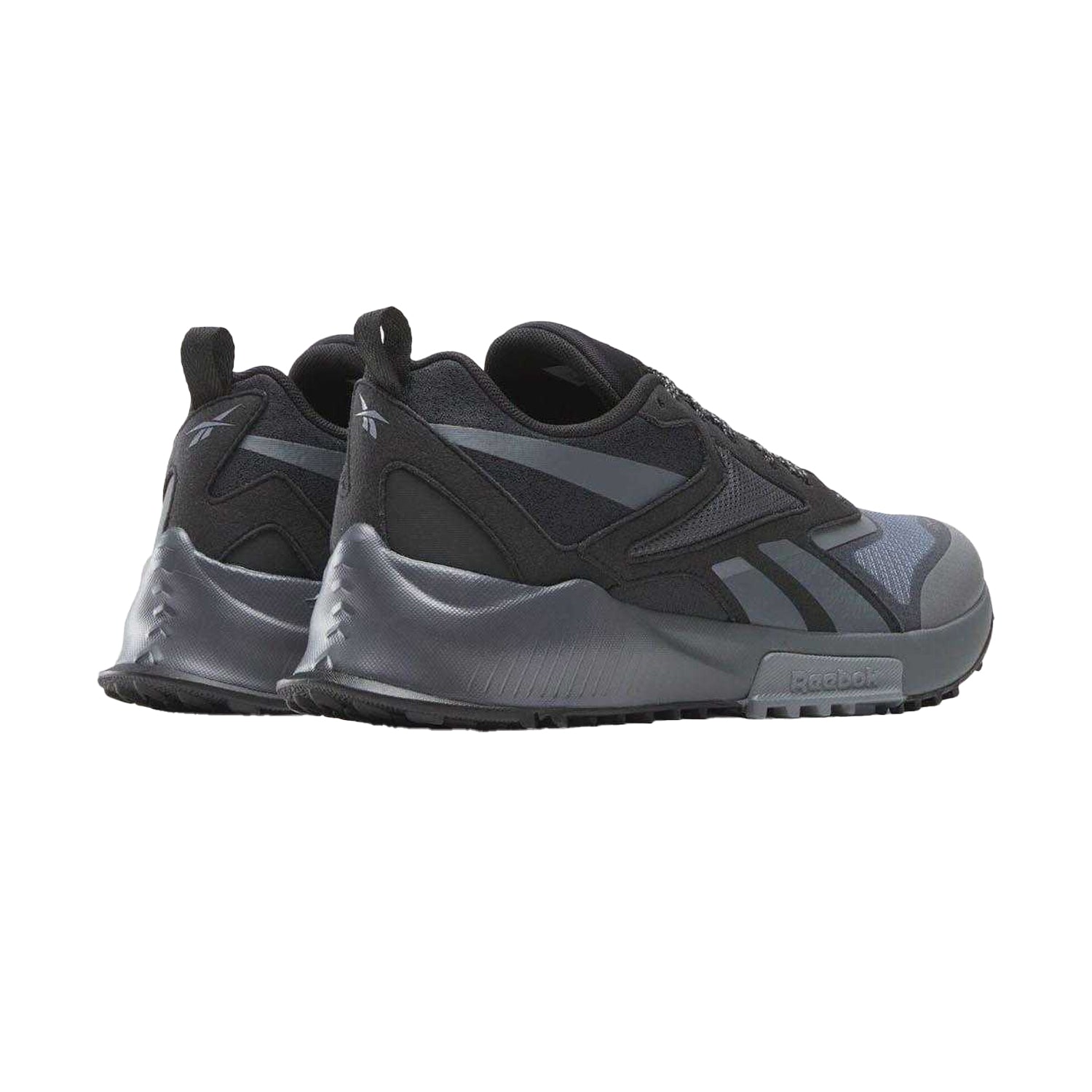 Black-Purple - Front - Reebok Unisex Adult Lavante Trail 2 Trainers