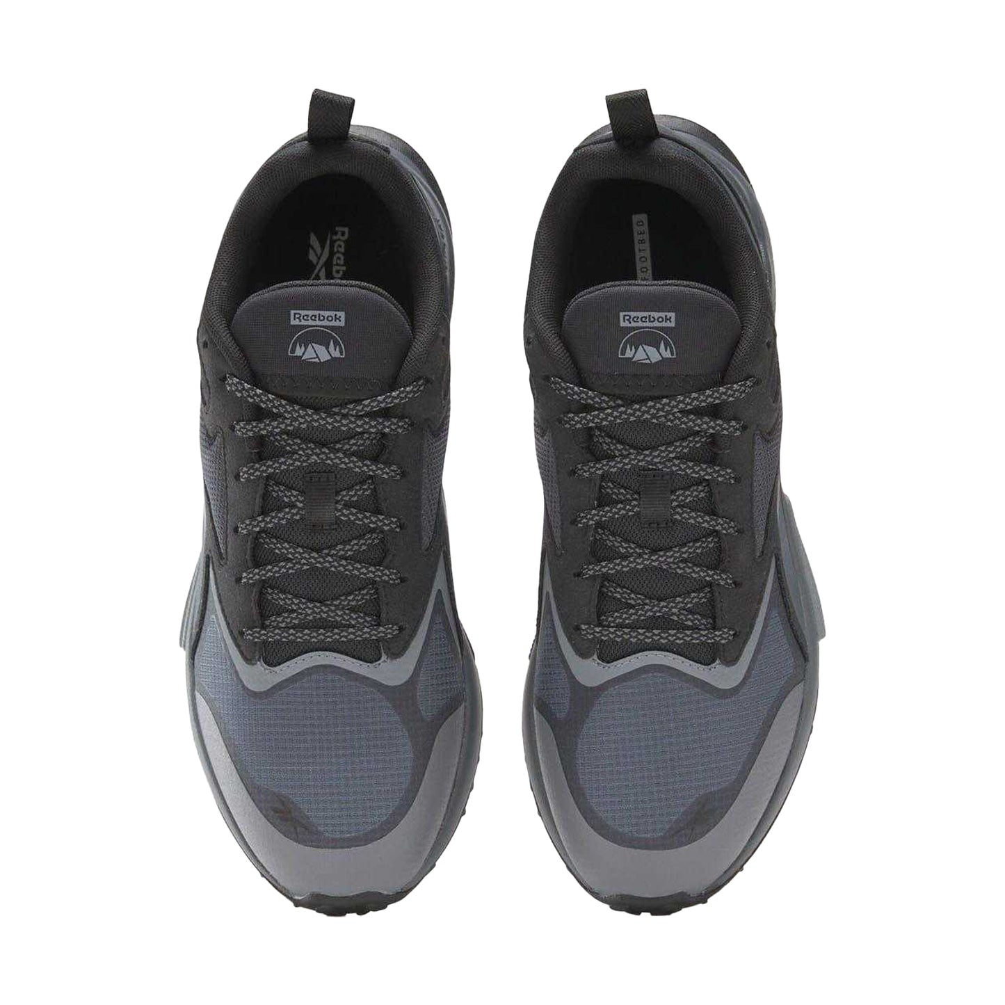 Black-Grey - Back - Reebok Unisex Adult Lavante Trail 2 Trainers