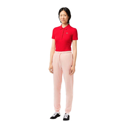 Pink - Lifestyle - Lacoste Womens-Ladies Fleece Jogging Bottoms