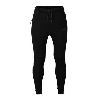 Black - Front - Nike Mens Tech Slim Joggers