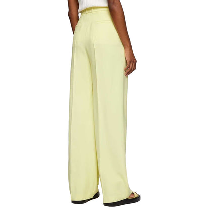 Yellow - Back - Boss Womens-Ladies Tillia Trousers