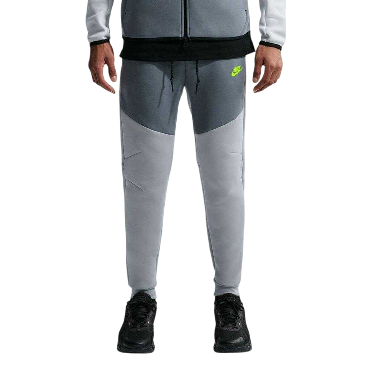 Light Smoke Grey - Front - Nike Mens Tech Joggers