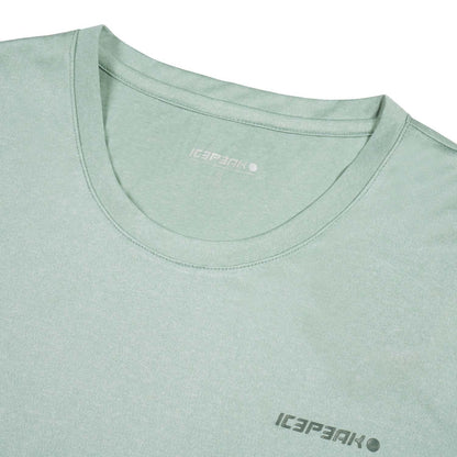Green - Side - Icepeak Mens Bogen Performance T-Shirt