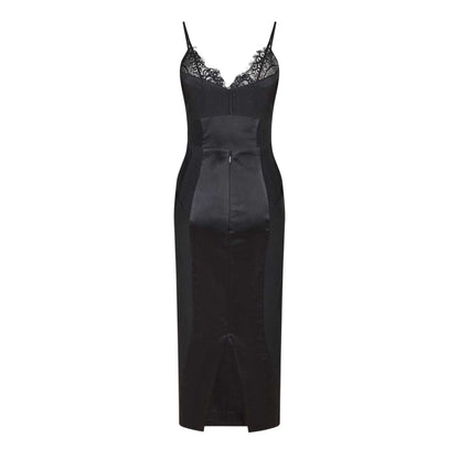Black - Back - Bardot Womens Ladies Katana Bodycon Dress