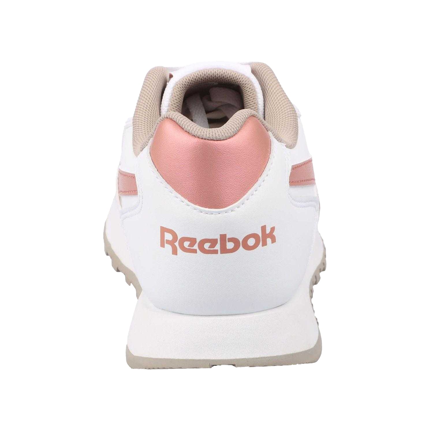 White-Light Pink - Back - Reebok Childrens-Kids Royal Glide Trainers