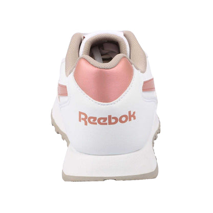 White-Light Pink - Back - Reebok Childrens-Kids Royal Glide Trainers
