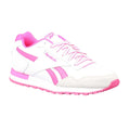 White-Pink - Front - Reebok Childrens-Kids Royal Glide Trainers