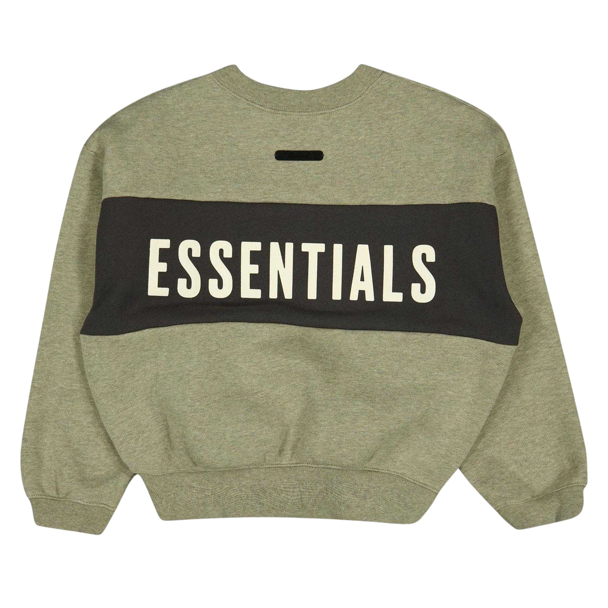 Seal Grey - Back - Fear Of God Essentials Childrens Kids Essentials Sweatshirt