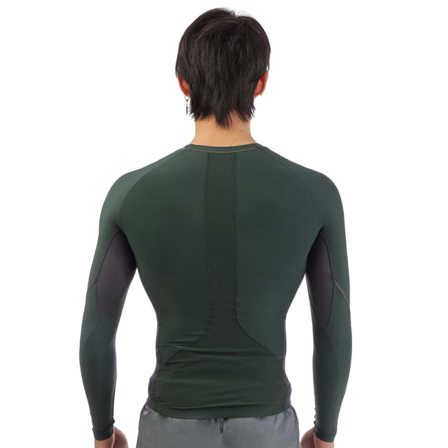Green - Back - Skins Mens Series-3 Long-Sleeved Top