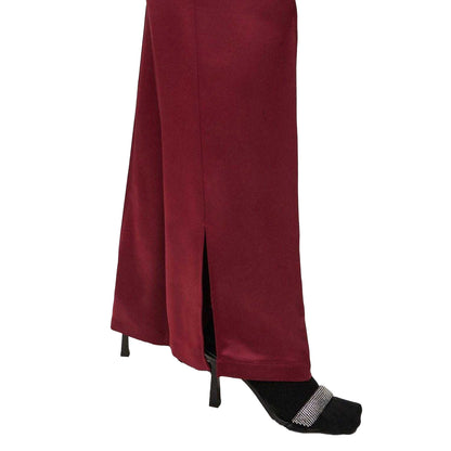 Red - Lifestyle - Hugo Boss Womens-Ladies Haroti-1 Regular Trousers
