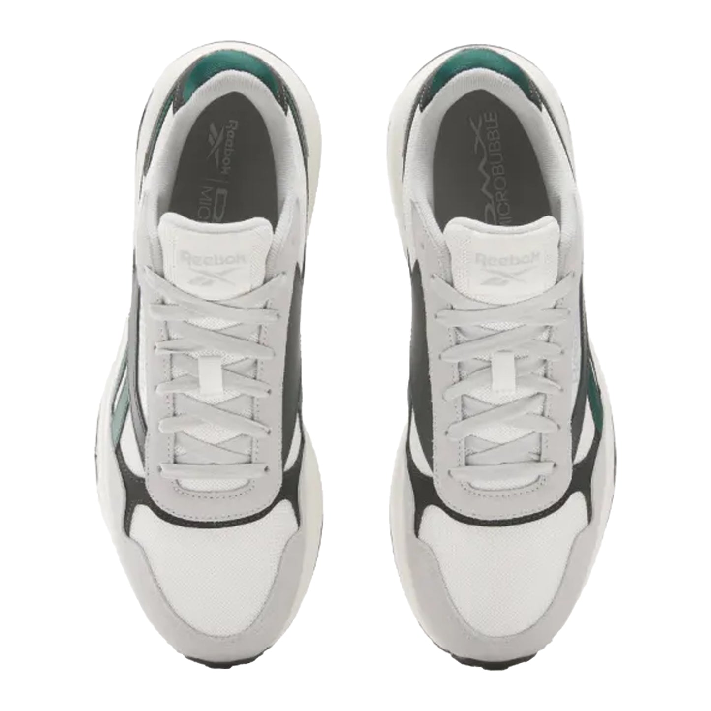 White-Grey - Lifestyle - Reebok Unisex Adult Glide DMX Suede Trainers