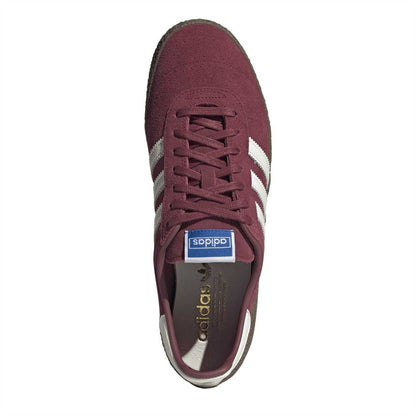 Maroon - Pack Shot - Adidas Mens Montreal 76 S Canvas Low Top Sneakers