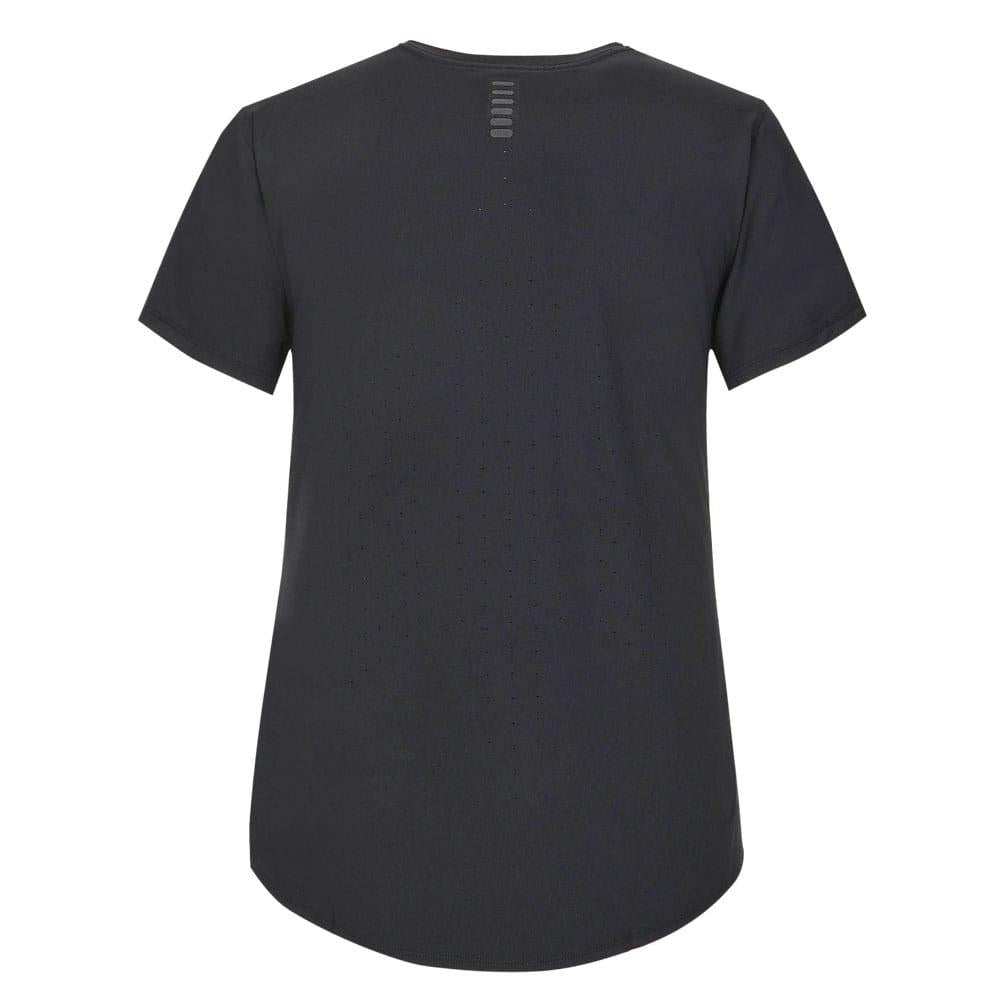 Black - Back - Under Armour Womens-Ladies Lasered Iso-Chill T-Shirt