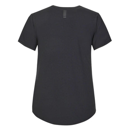 Black - Back - Under Armour Womens-Ladies Lasered Iso-Chill T-Shirt