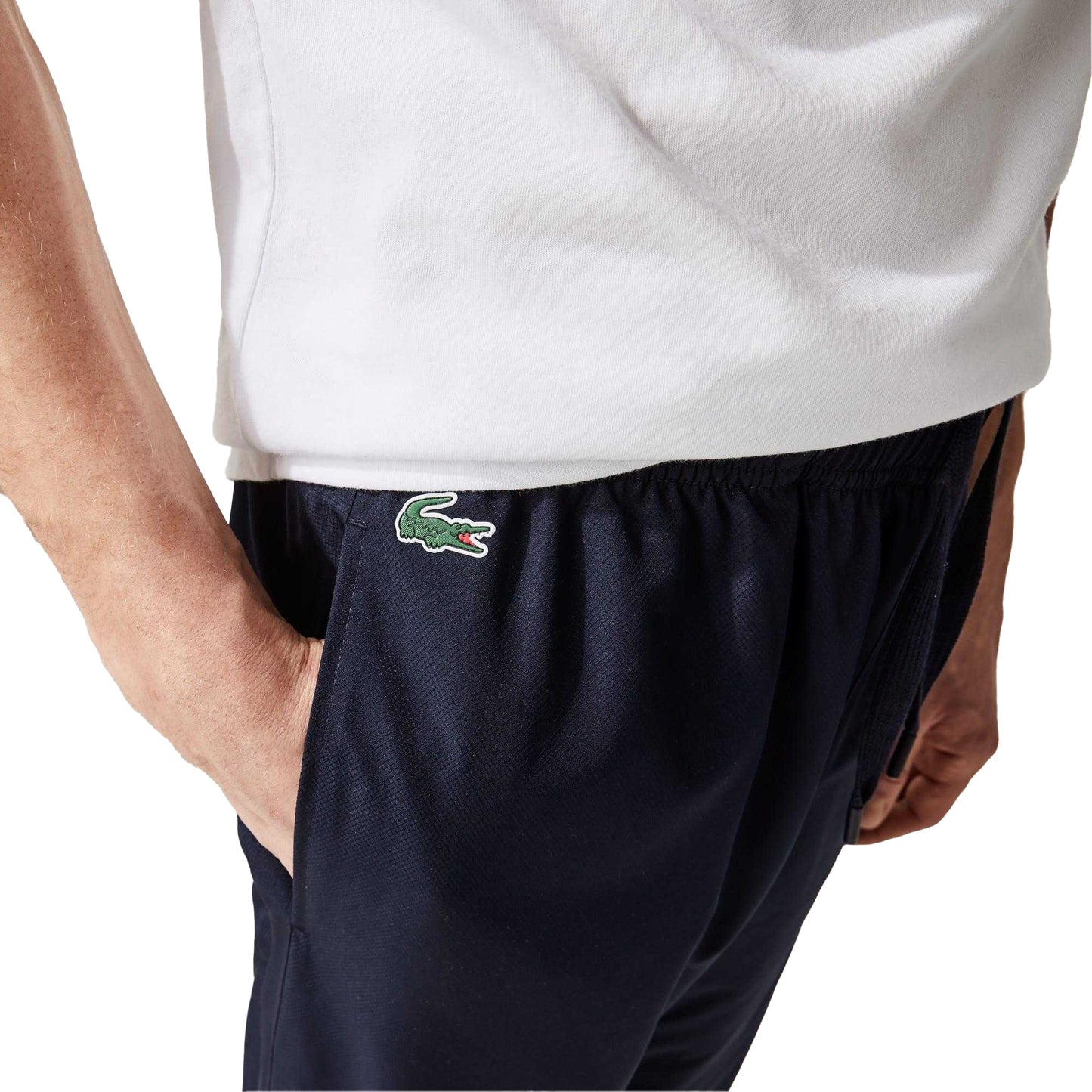 Blue - Lifestyle - Lacoste Mens Logo Jogging Bottoms