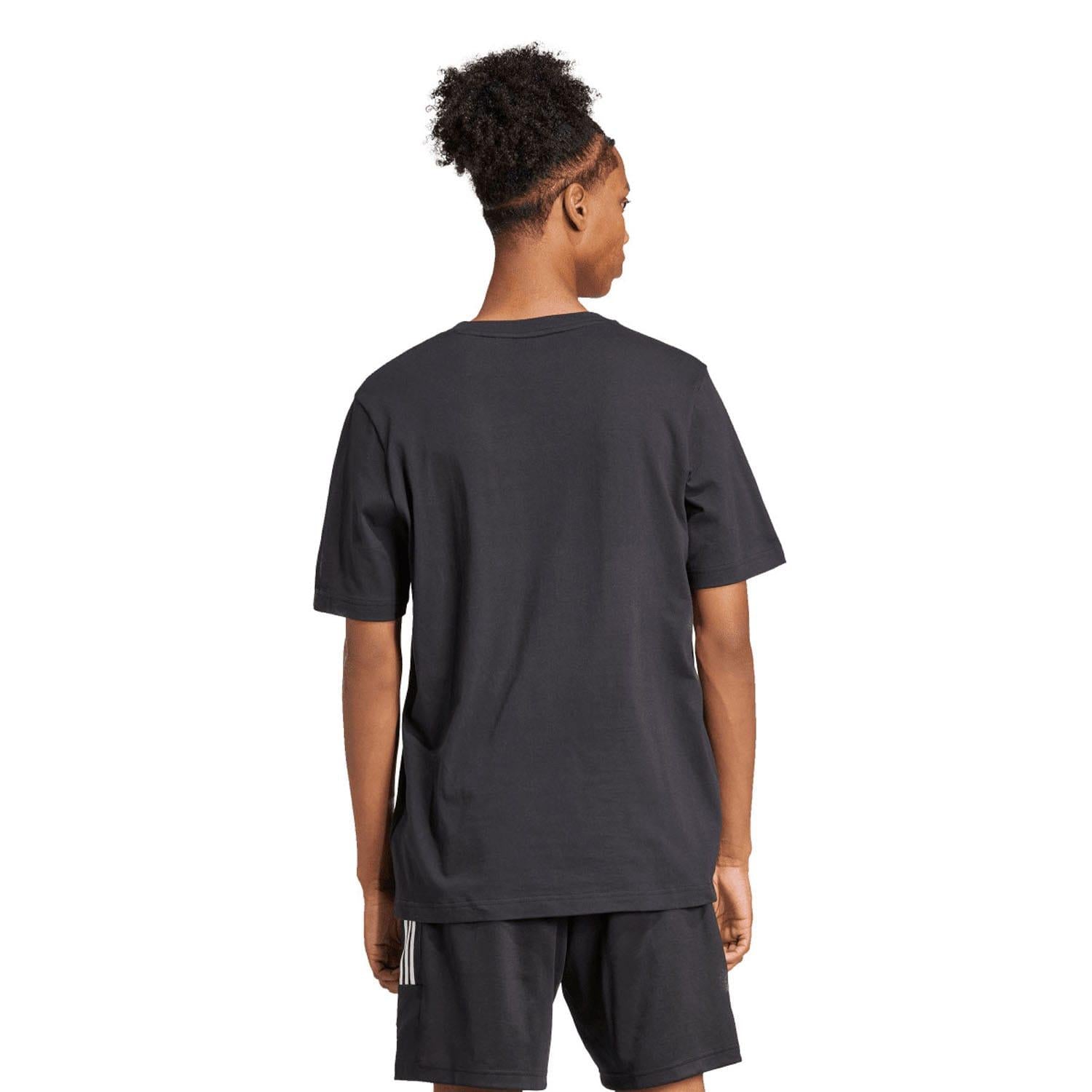 Black - Back - Adidas Mens Future Icons Badge Of Sport T-Shirt