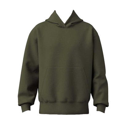 Green - Front - Diesel Mens S-Macs Hoodie