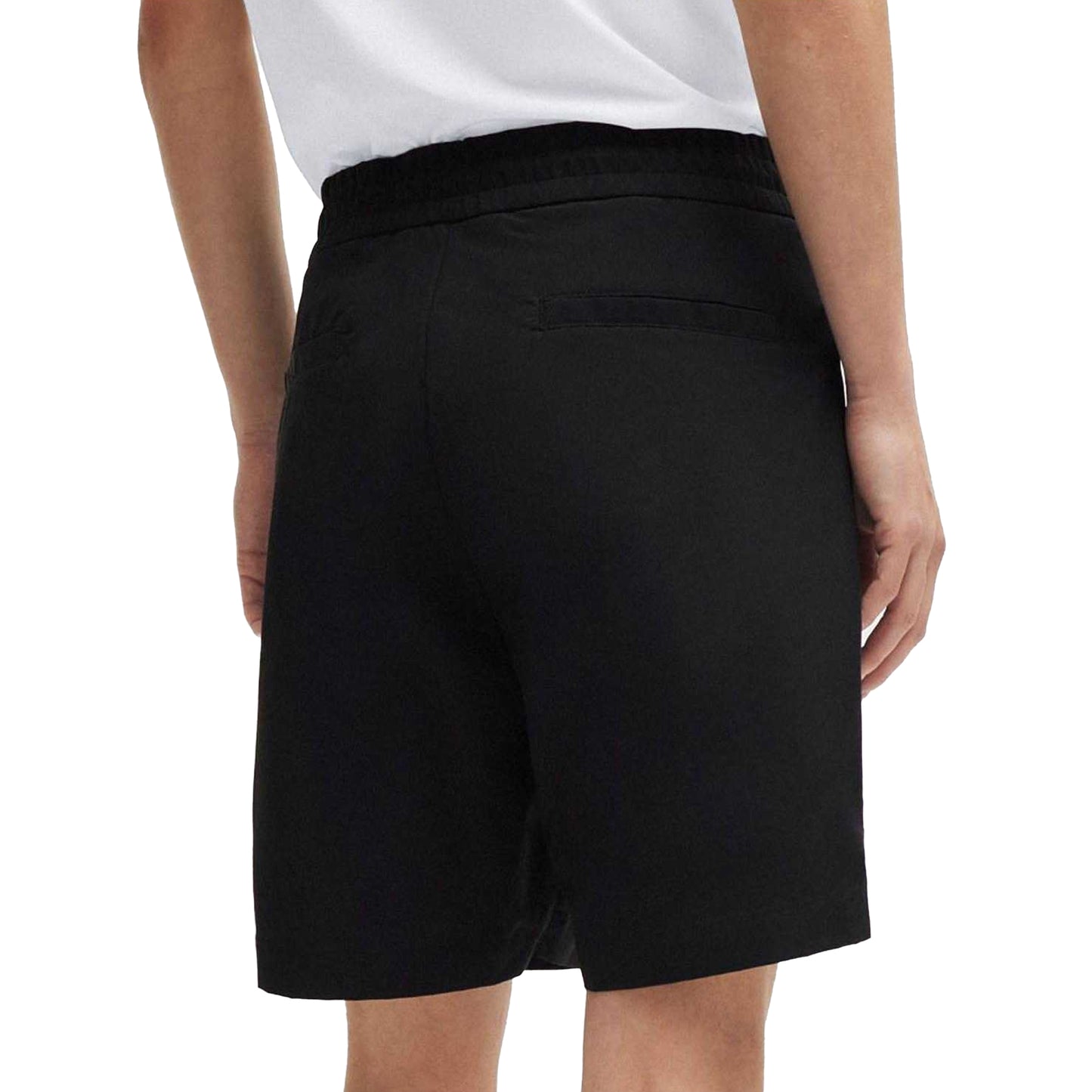 Black - Back - Hugo Mens Jad242 Cargo Shorts