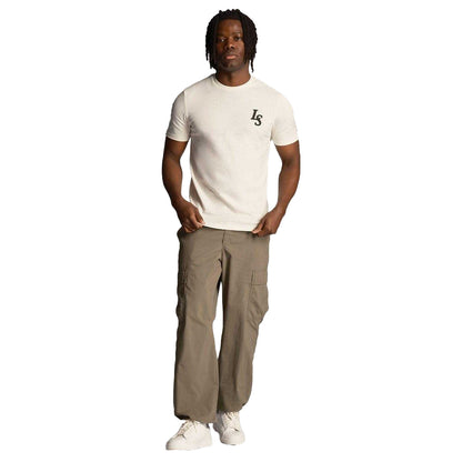 White - Lifestyle - Lyle & Scott Mens Club Emblem T-Shirt