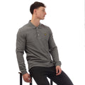 Grey - Lifestyle - Lyle & Scott Mens Long-Sleeved Polo Shirt