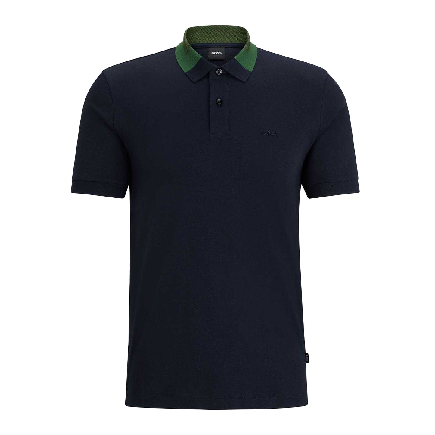 Dark Blue - Front - Boss Mens Phillipson 116 Polo Shirt