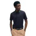 Dark Blue - Side - Boss Mens Phillipson 116 Polo Shirt