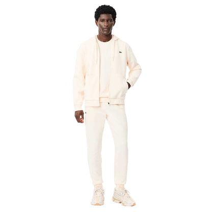 White - Lifestyle - Lacoste Mens Monochrome Sport Jogging Bottoms