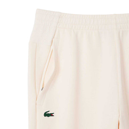 White - Pack Shot - Lacoste Mens Monochrome Sport Jogging Bottoms
